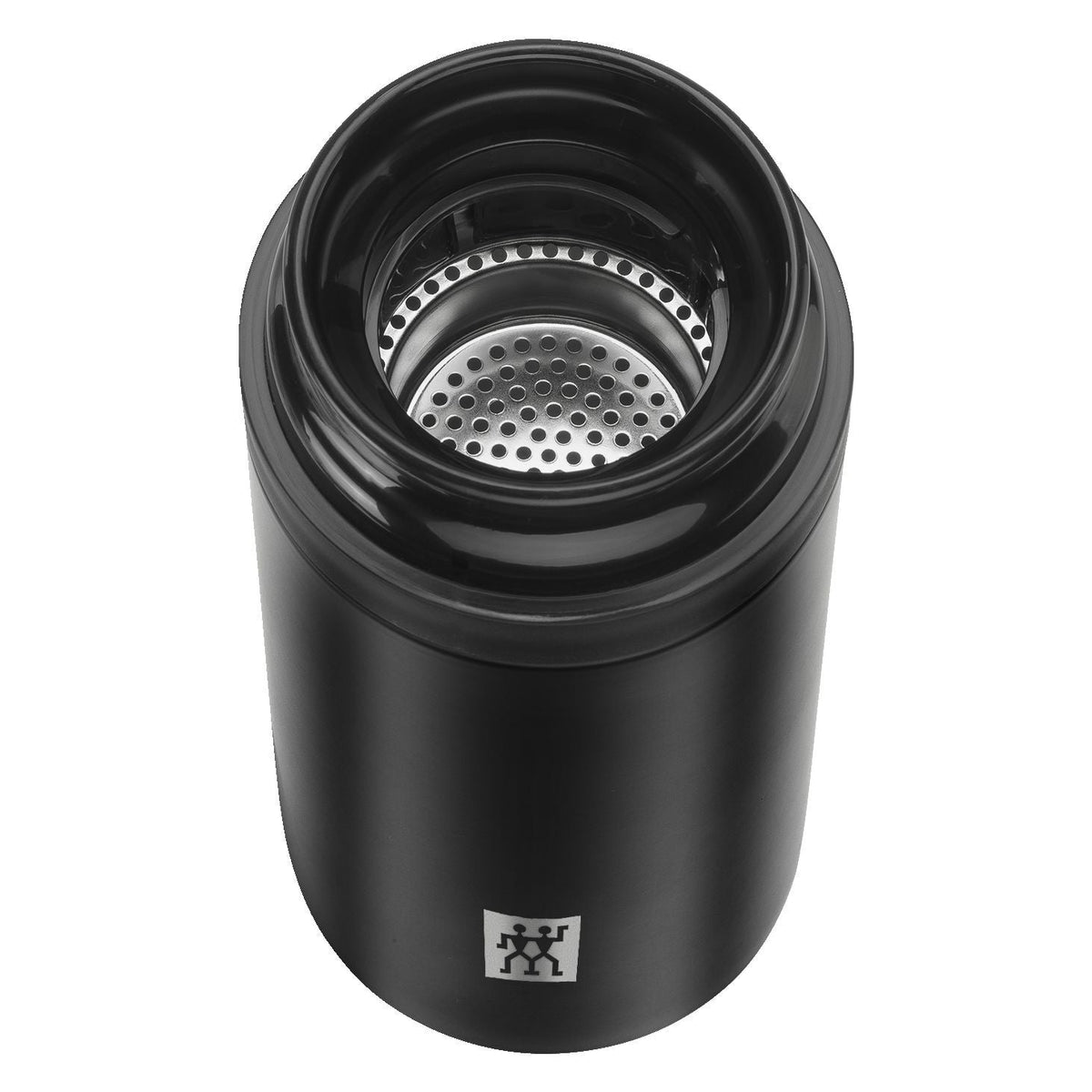ZWILLING Thermo Tea And Fruit Infuser Bottle, 420 mL, Black-1