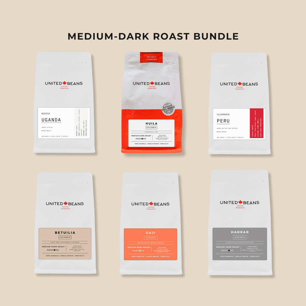 Medium-Dark Roast Coffee Bundle | 6 bags-0