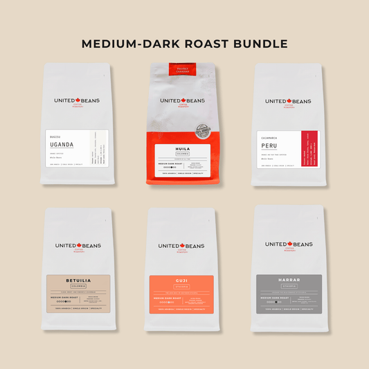 Medium-Dark Roast Coffee Bundle | 6 bags-0