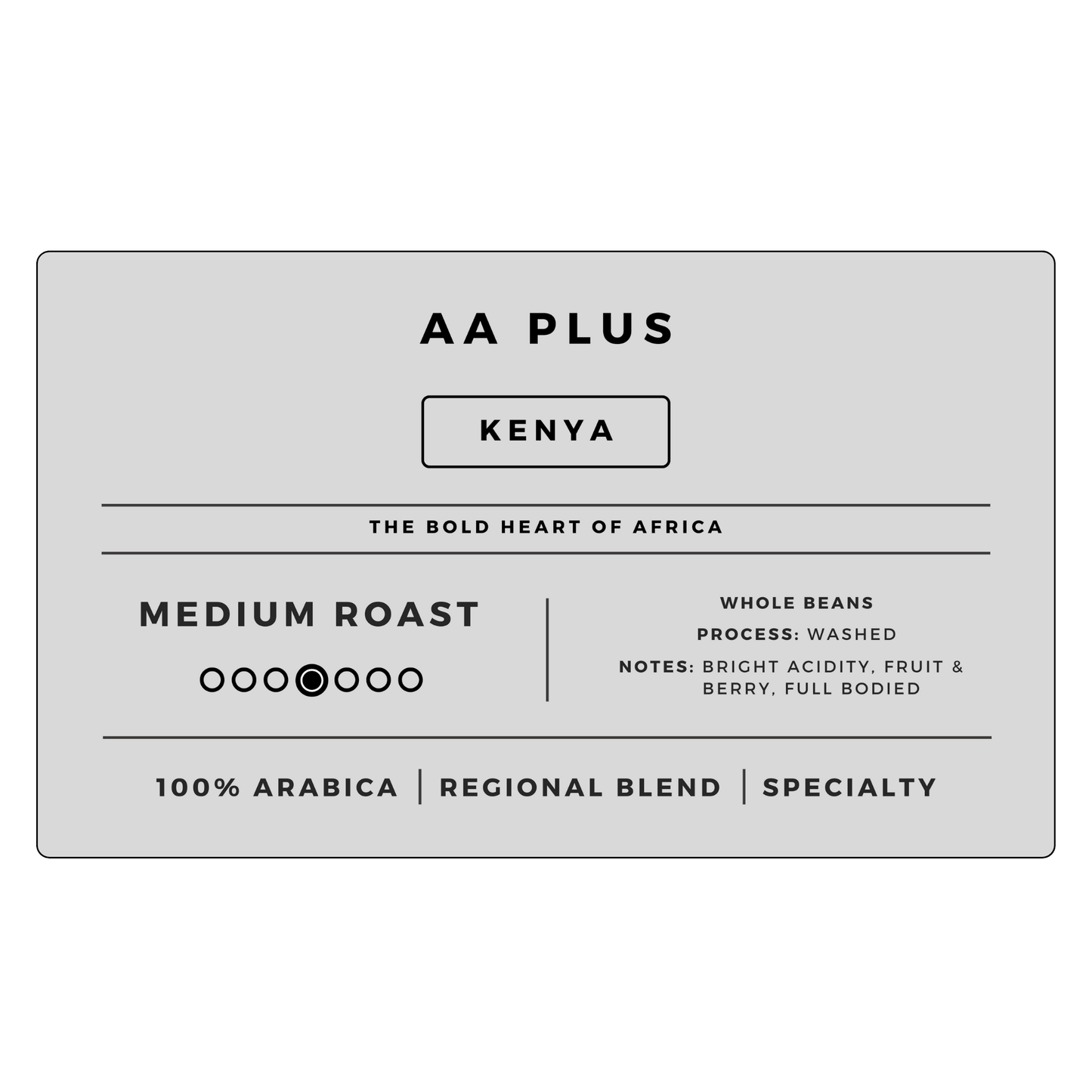 Coffee Whole Beans | 1 kg