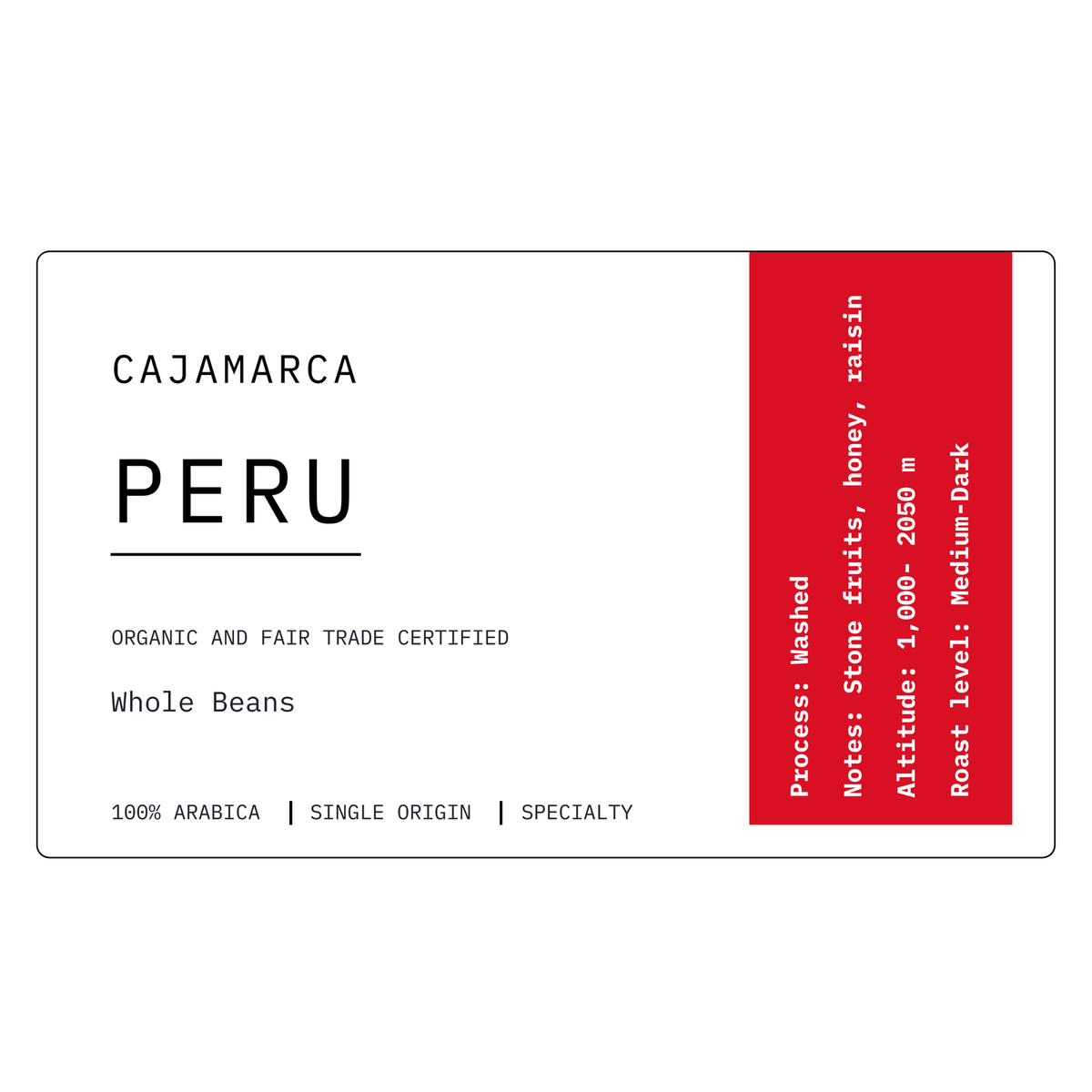 Peru Cajamarca FTO | Medium-Dark-1
