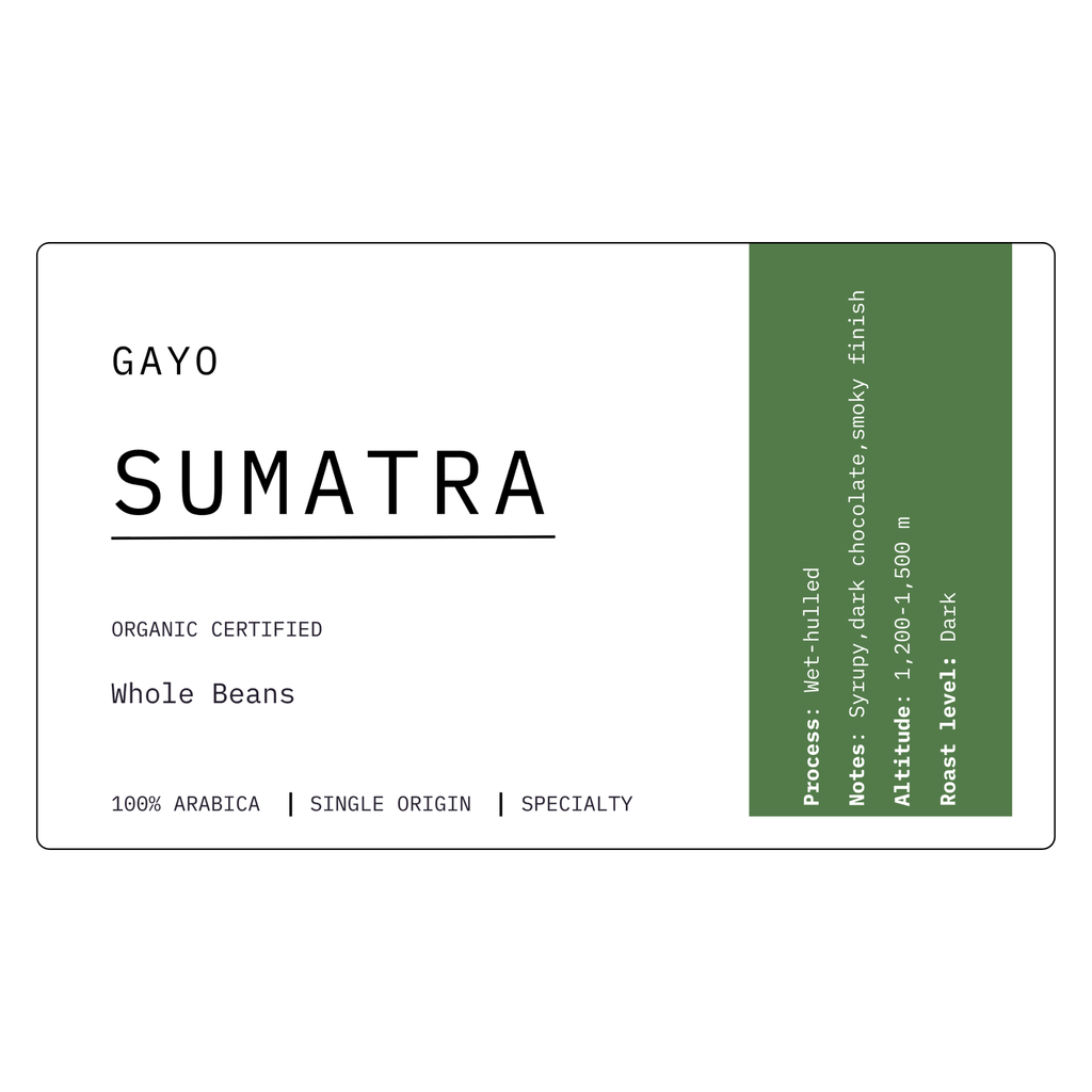 Sumatra G1 USDA | Dark-1
